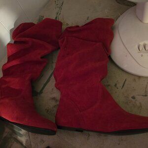 Women's size 9 red boots